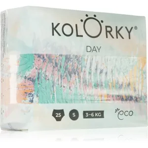 Kolorky Day Brushes couches ÉCO à usage unique taille S 3-6 Kg 25 pcs