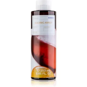 Korres Oceanic Amber gel douche parfumé pour homme 250 ml