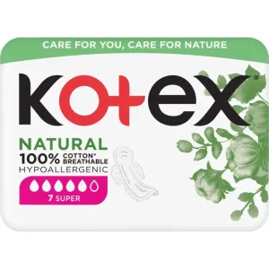 Kotex Natural Super serviettes hygiéniques 7 pcs