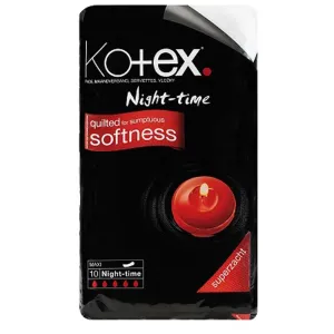 Kotex Night-time serviettes hygiéniques 10 pcs