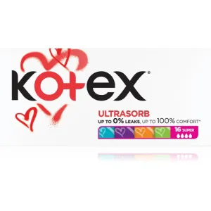 Kotex Ultra Sorb Super tampons 16 pcs