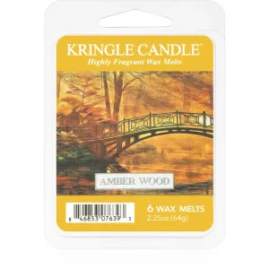 Kringle Candle Amber Wood tartelette en cire 64 g
