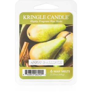 Kringle Candle Anjou & Allspice tartelette en cire 64 g