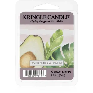 Kringle Candle Avocado & Palm tartelette en cire 64 g