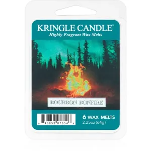 Kringle Candle Bourbon Bonfire tartelette en cire 64 g