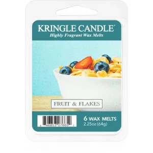 Kringle Candle Fruit & Flakes tartelette en cire 64 g