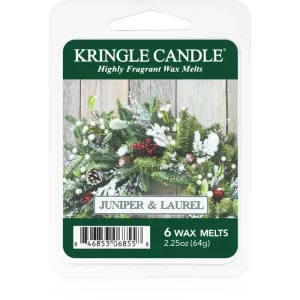 Kringle Candle Juniper & Laurel tartelette en cire 64 g