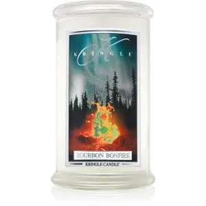 Kringle Candle Bourbon Bonfire bougie parfumée 624 g