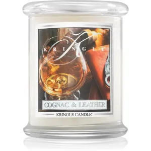 Kringle Candle Brandy & Leather bougie parfumée 411 g
