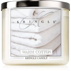 Kringle Candle Warm Cotton bougie parfumée 411 g