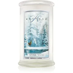Kringle Candle Winter Woods bougie parfumée 624 g