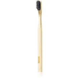 KUMPAN Bamboo Active Charcoal brosse à dents en bambou au charbon actif 1 pcs