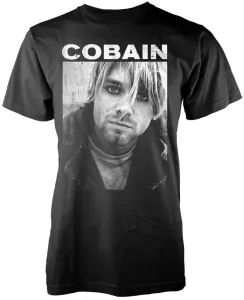Kurt Cobain T-shirt Kurt B/W Homme Black L