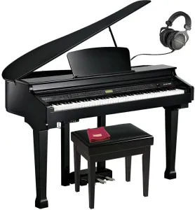 Kurzweil KAG100 Ebony Polish SET Ebony Polish Piano grand à queue numérique