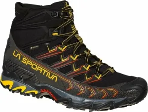 La Sportiva Ultra Raptor II Mid GTX Black/Yellow 41,5 Chaussures outdoor hommes