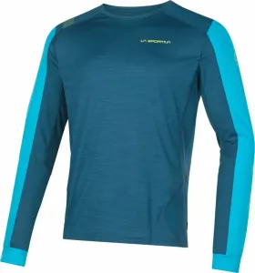 La Sportiva Beyond Long Sleeve M Storm Blue/Maui L T-shirt
