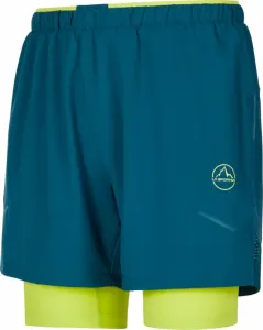 La Sportiva Trail Bite Short M Storm Blue/Lime Punch XL Shorts de course