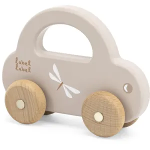 Label Label Little Car jouet en bois Nougat 1 pcs
