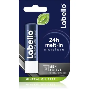 Labello Active Care baume à lèvres pour homme 4,8 g