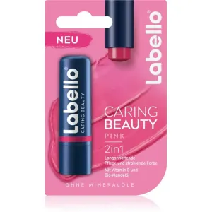 Labello Caring Beauty baume à lèvres teinté teinte Pink 4,8 ml