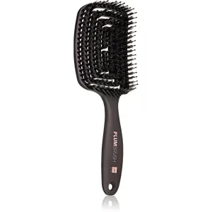 Labor Pro Plum Brush Thick brosse à cheveux aux fibres de nylon et poils de sanglier pour cheveux épais 1 pcs