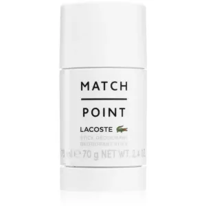 Lacoste Match Point déodorant stick pour homme 75 ml