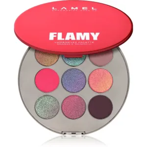 LAMEL Flamy Lumeneyes Palette palette de fards à paupières 9 g