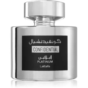 Lattafa Confidential Platinum Eau de Parfum mixte 100 ml