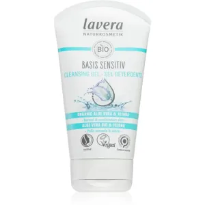 Lavera Basis Sensitiv gel nettoyant doux pour peaux normales à mixtes 125 ml