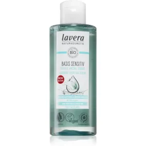 Lavera Basis Sensitiv lotion tonique douce visage pour un effet naturel 200 ml