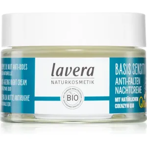 Lavera Basis Sensitiv Q10 crème de nuit visage à la coenzyme Q10 50 ml