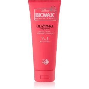 L’biotica Biovax Opuntia Oil & Mango après-shampoing pour cheveux abîmés 200 ml