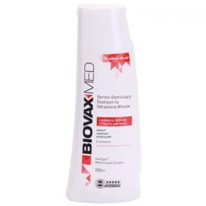 L’biotica Biovax Med shampoing stimulant pour stimuler la repousse des cheveux et renforcer les racines 200 ml #107336