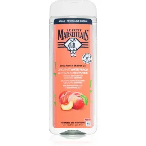 Le Petit Marseillais White Peach & Nectarine Bio gel douche doux 400 ml