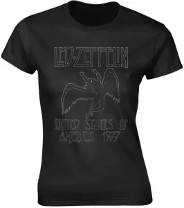 Led Zeppelin T-shirt Usa 1977 Black XL