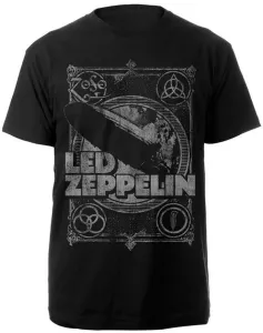 Led Zeppelin T-shirt Vintage Print LZ1 Black M