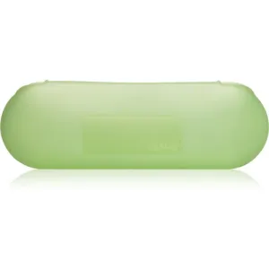 Lékué Reusable Baguette Case étui en silicone pour baguette coloration Translucent Green 1 pcs