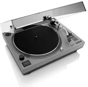 Lenco L-3808 Gris Platine vinyle DJ