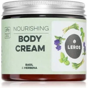 Leros Body cream basil & verbena crème pour le corps nutrition et hydratation 200 ml #566287