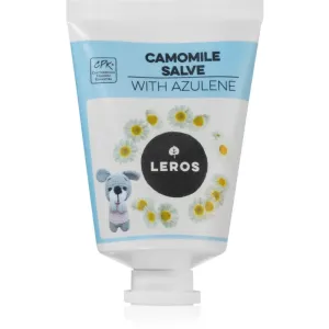 Leros Camomile salve with azulene pommade pour peaux sensibles et sèches 30 ml