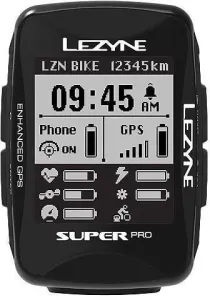 Lezyne Super Pro GPS USB-Micro USB Électronique cycliste