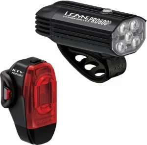 Lezyne Fusion Drive Pro 600+/KTV Drive Pro+ Pair Satin Black/Black Front 600 lm / Rear 150 lm Éclairage de vélo