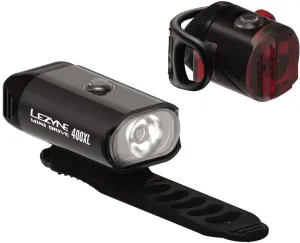 Lezyne Mini Drive 400XL / Femto USB Drive Noir Front 400 lm / Rear 5 lm Éclairage de vélo