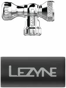 Lezyne Control Drive CO2 Head Only Neoprene Silver/Hi Gloss Pompe à CO2