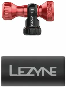 Lezyne Control Drive CO2 Head Only Neoprene Red/Hi Gloss Pompe à CO2