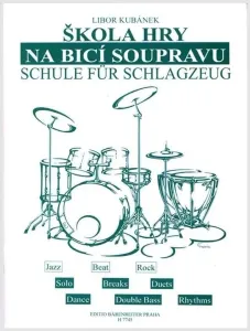 Libor Kubánek Škola hry na bicí soupravu Partition