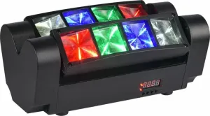 Light4Me Spider MKII Turbo LED 8x3W RGBW Effet de lumière