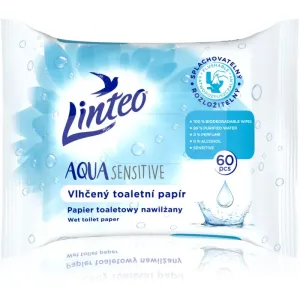 Linteo Aqua Sensitive papier toilette humide 60 pcs