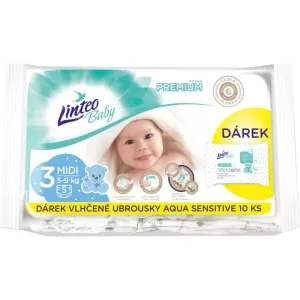 Linteo Baby Premium Midi couches jetables 5-9kg 5 pcs