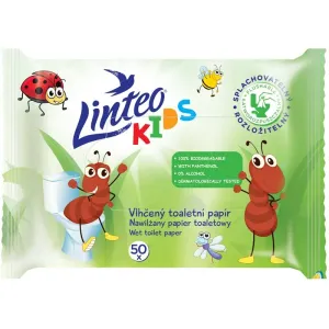 Linteo Kids Wet Toilet Paper papier toilette humide pour enfant 50 pcs